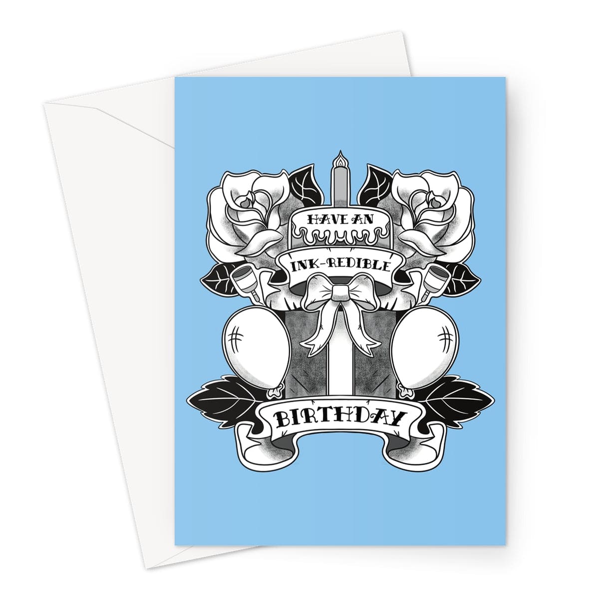 Classic Tattoo Birthday Card