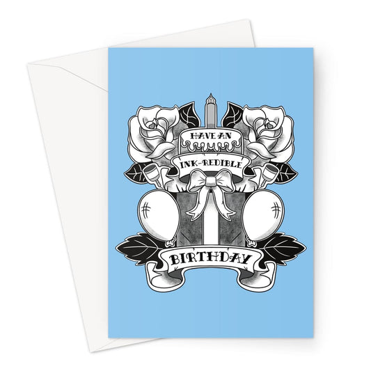 Classic Tattoo Birthday Card