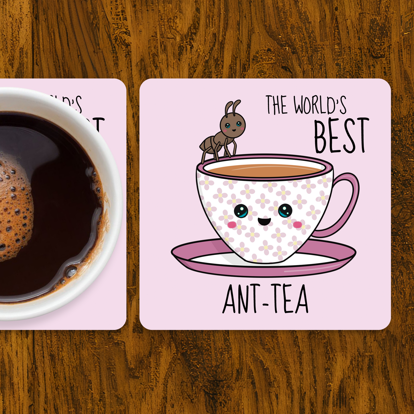 Tea Coaster For An Auntie