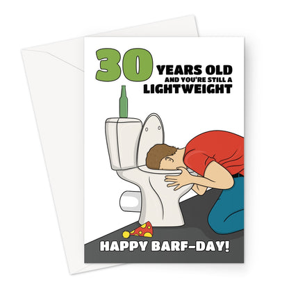 Funny 30th Birthday Card For Him