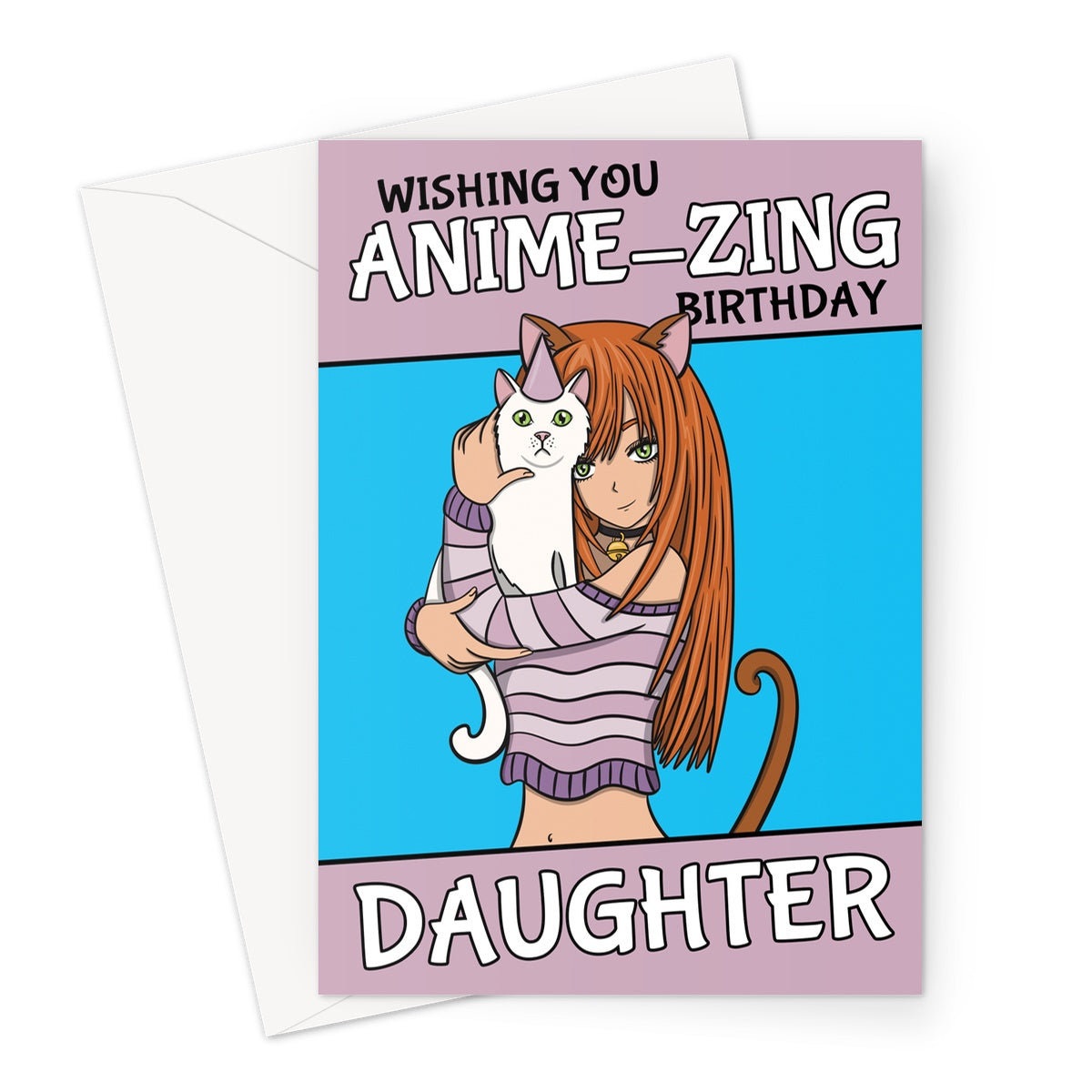 Cute Daughter Anime Card Online