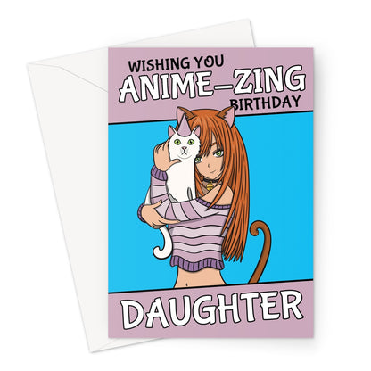 Cute Daughter Anime Card Online