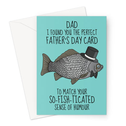 Funny Father's Day Card - Sophisticated Dad Joke