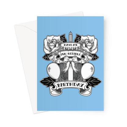 Classic Tattoo Birthday Card