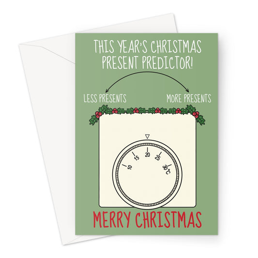 Funny Christmas Card - Christmas Present Predictor