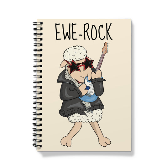 Ewe Rock - Funny Sheep Notebook
