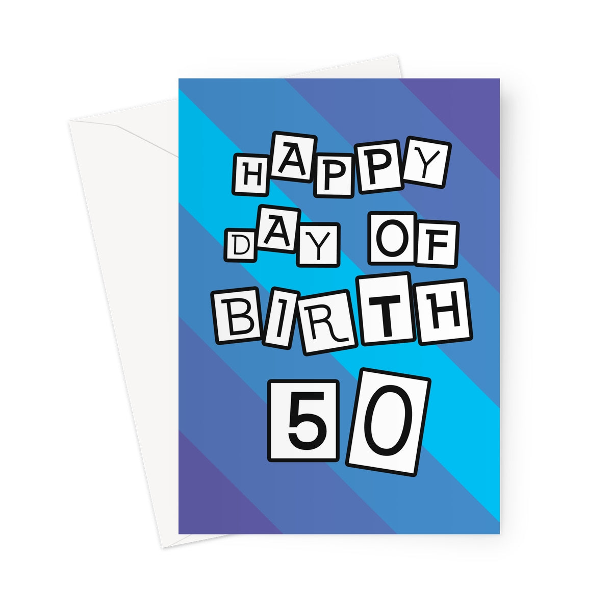 Birthday Card For Mans 50th