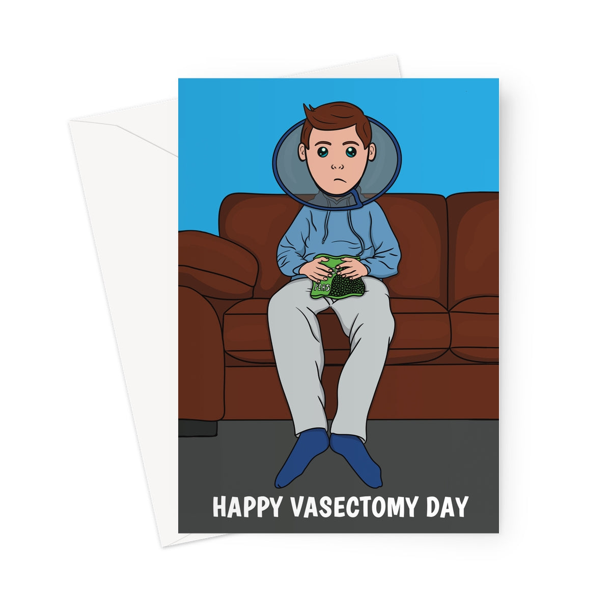 Funny Vasectomy Day Card - Get Well Soon