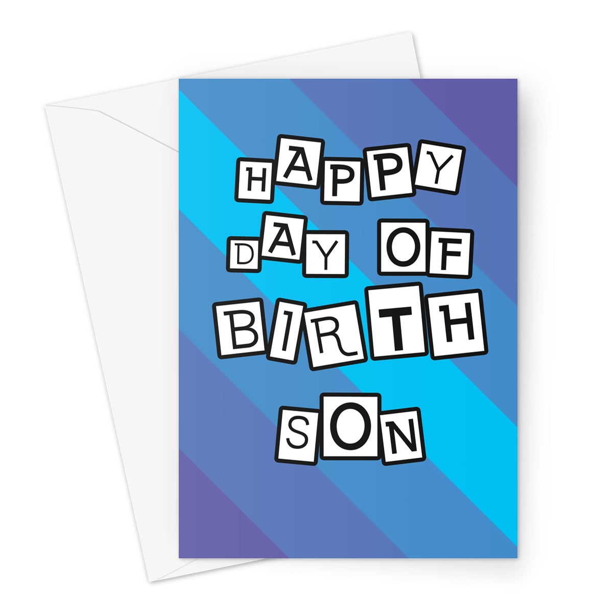 Happy Day Of Birth Son - Birthday Card