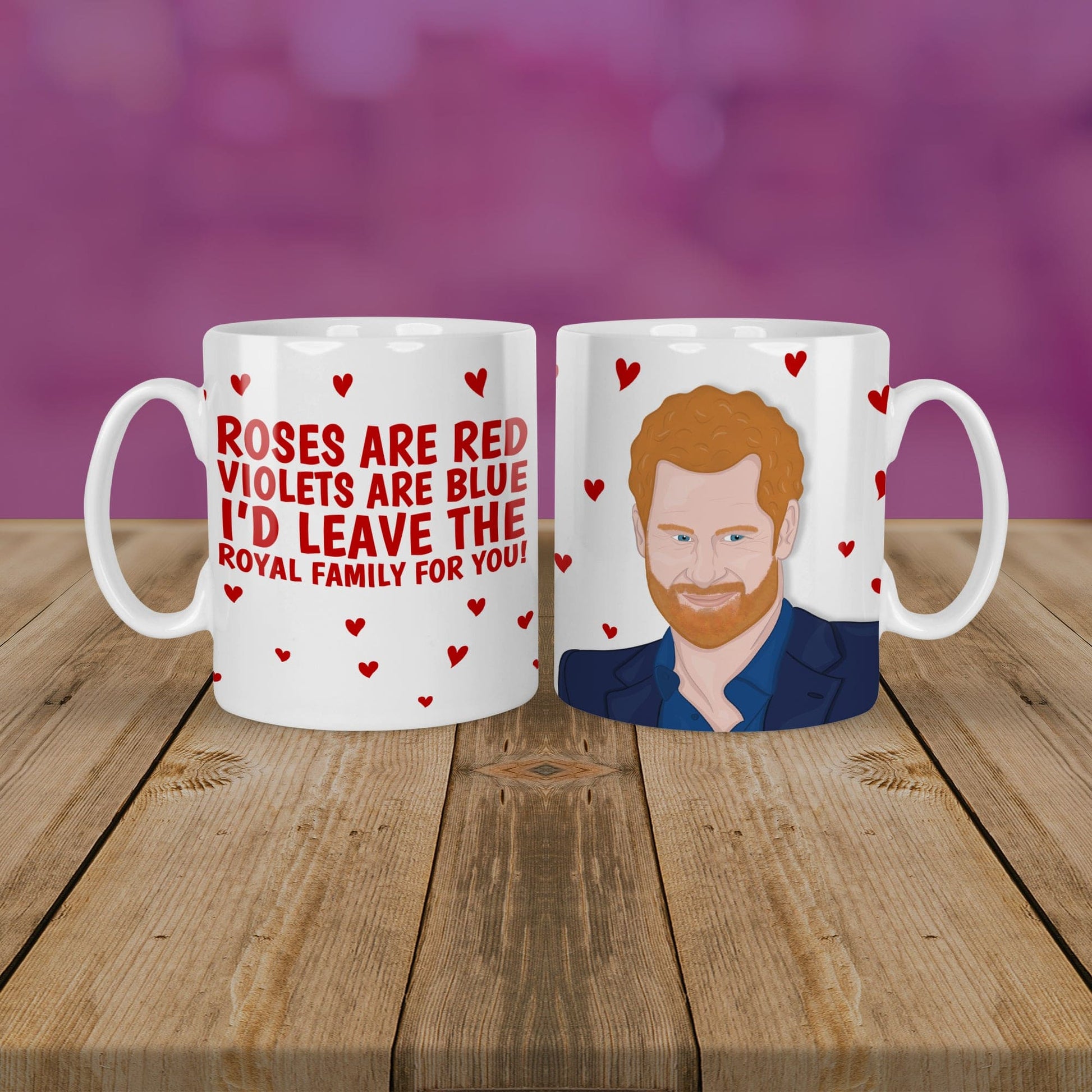 Prince Harry tea or coffee mug.