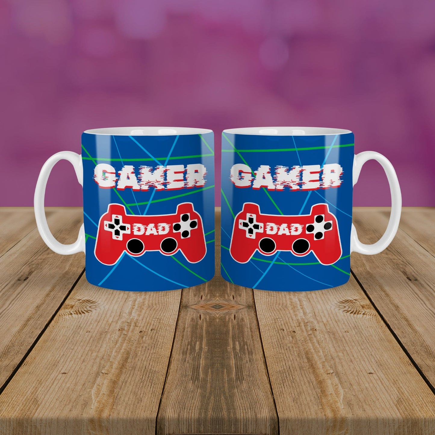 Gamer Dad tea or coffee mug.