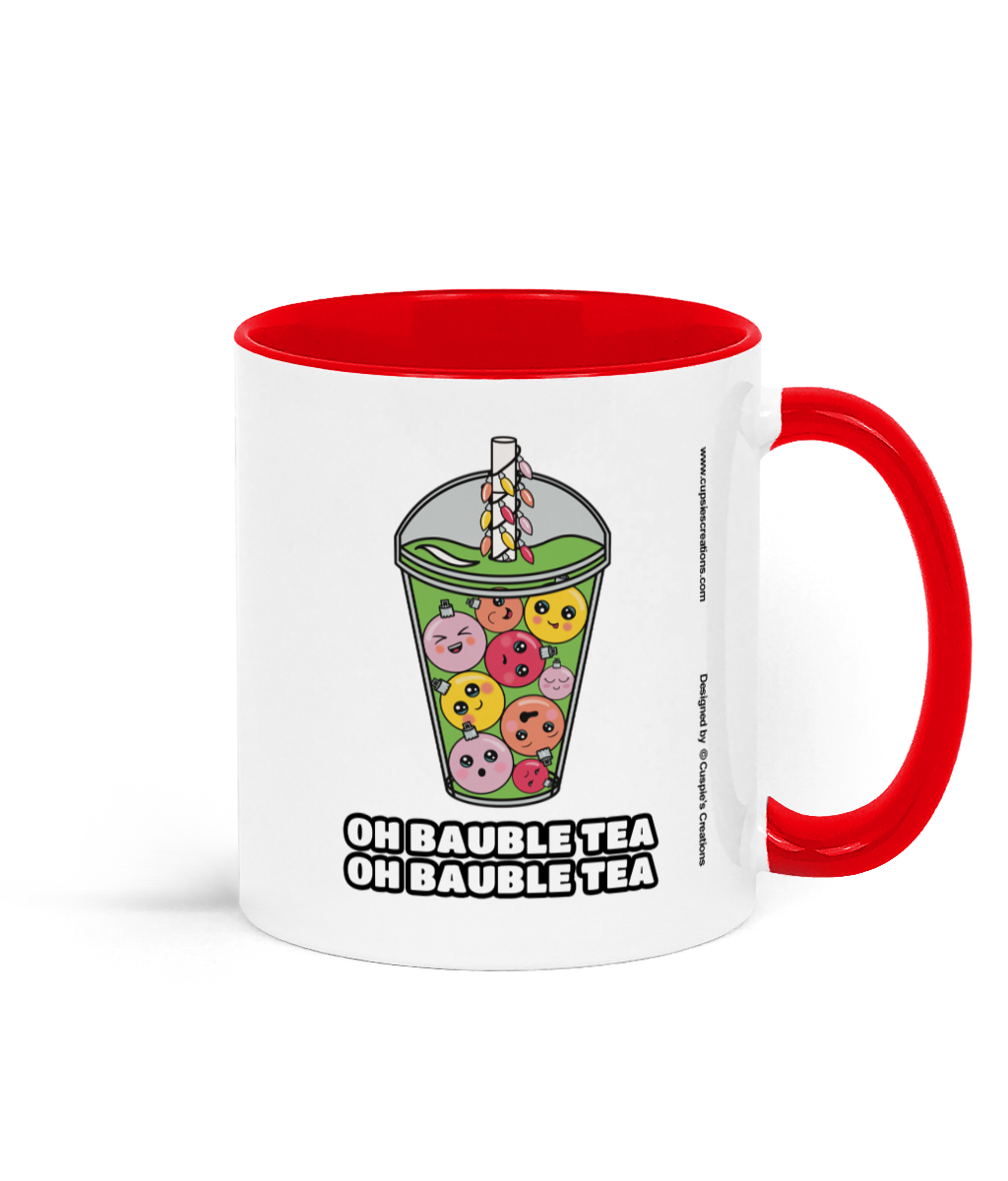 Bubble Tea Christmas Mug