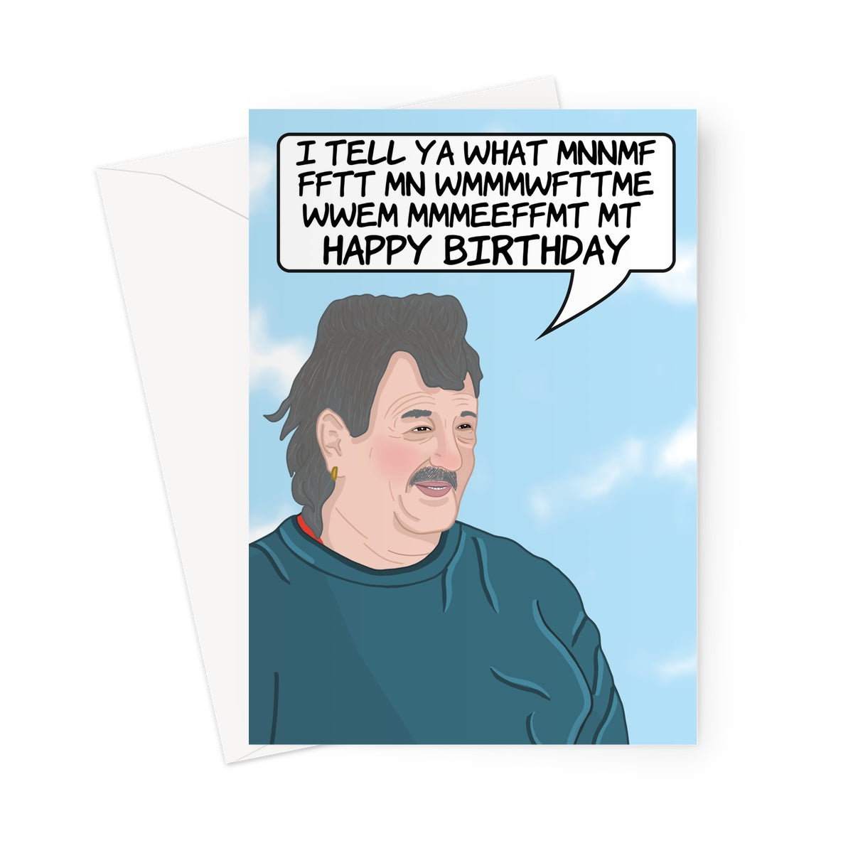 Clarkson's Farm Gerald Birthday Card Funny