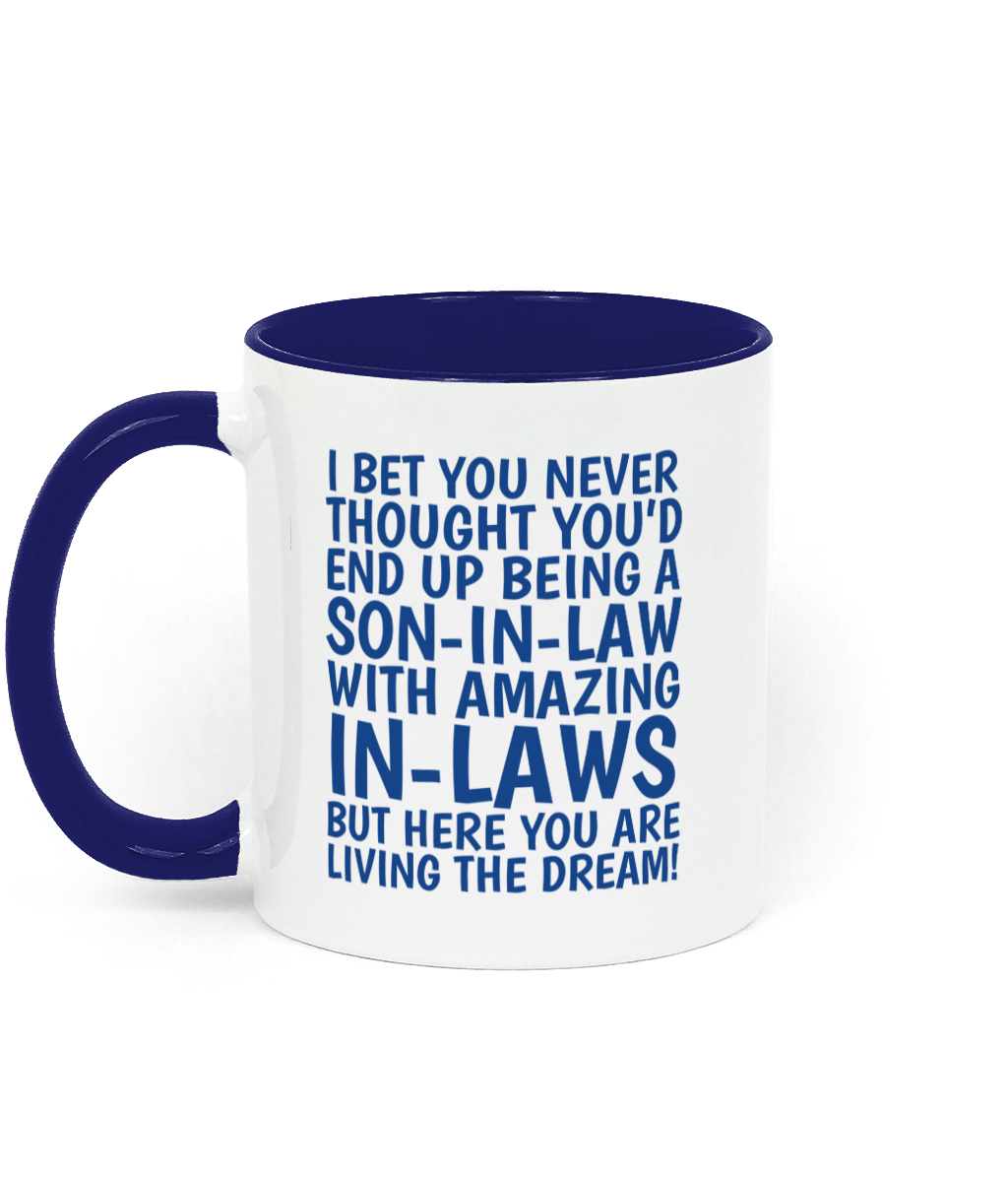 Funny Son-In-Law Mug Gift - Two-Tone Mug