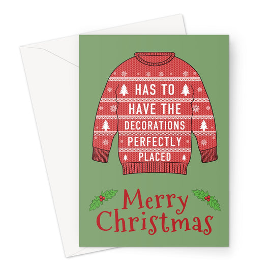 OCD Christmas Jumper Card