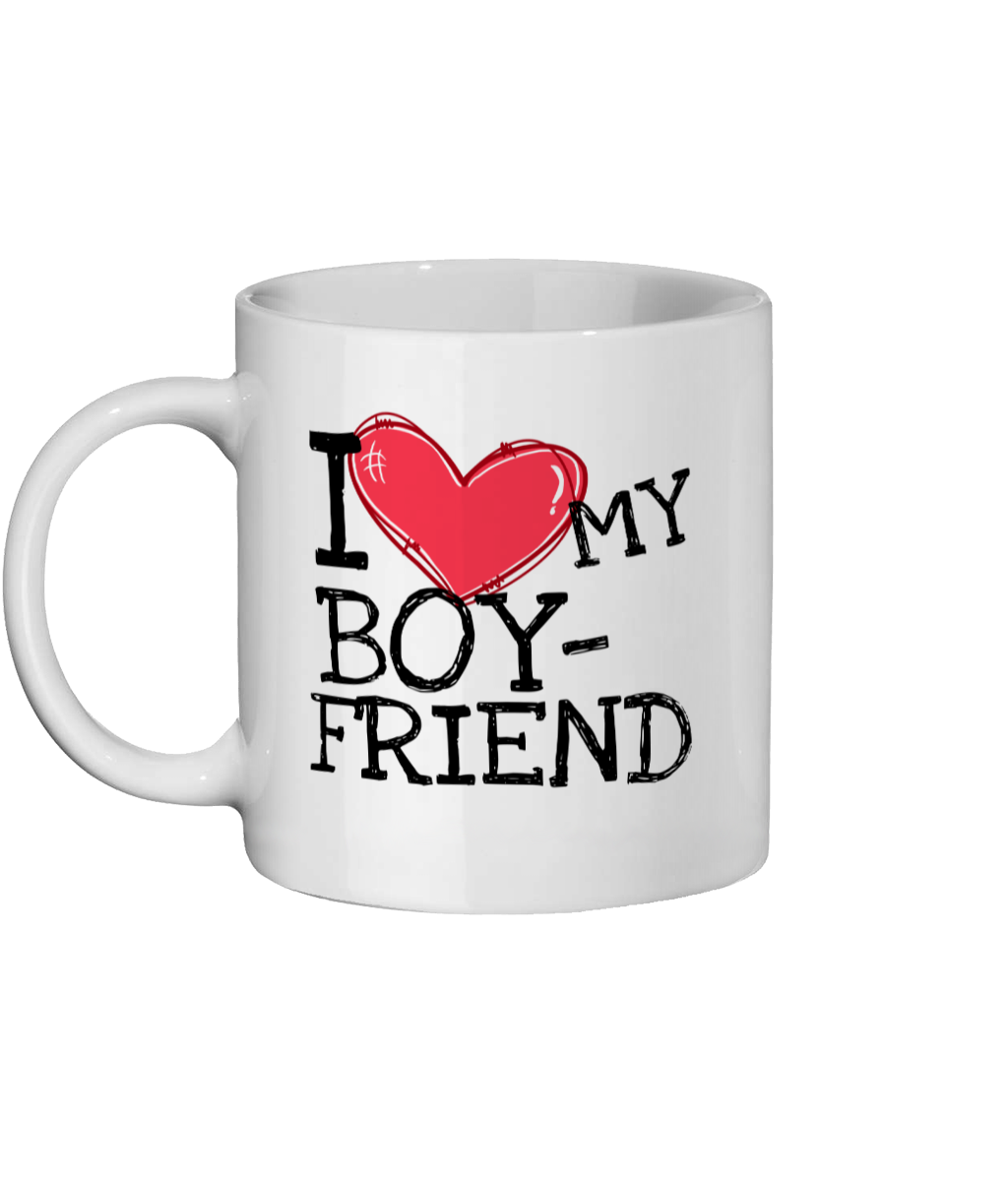 I Love My Boyfriend - Mug