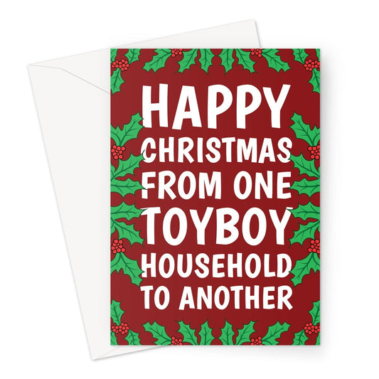 Funny Toyboy Household Joke Christmas Card