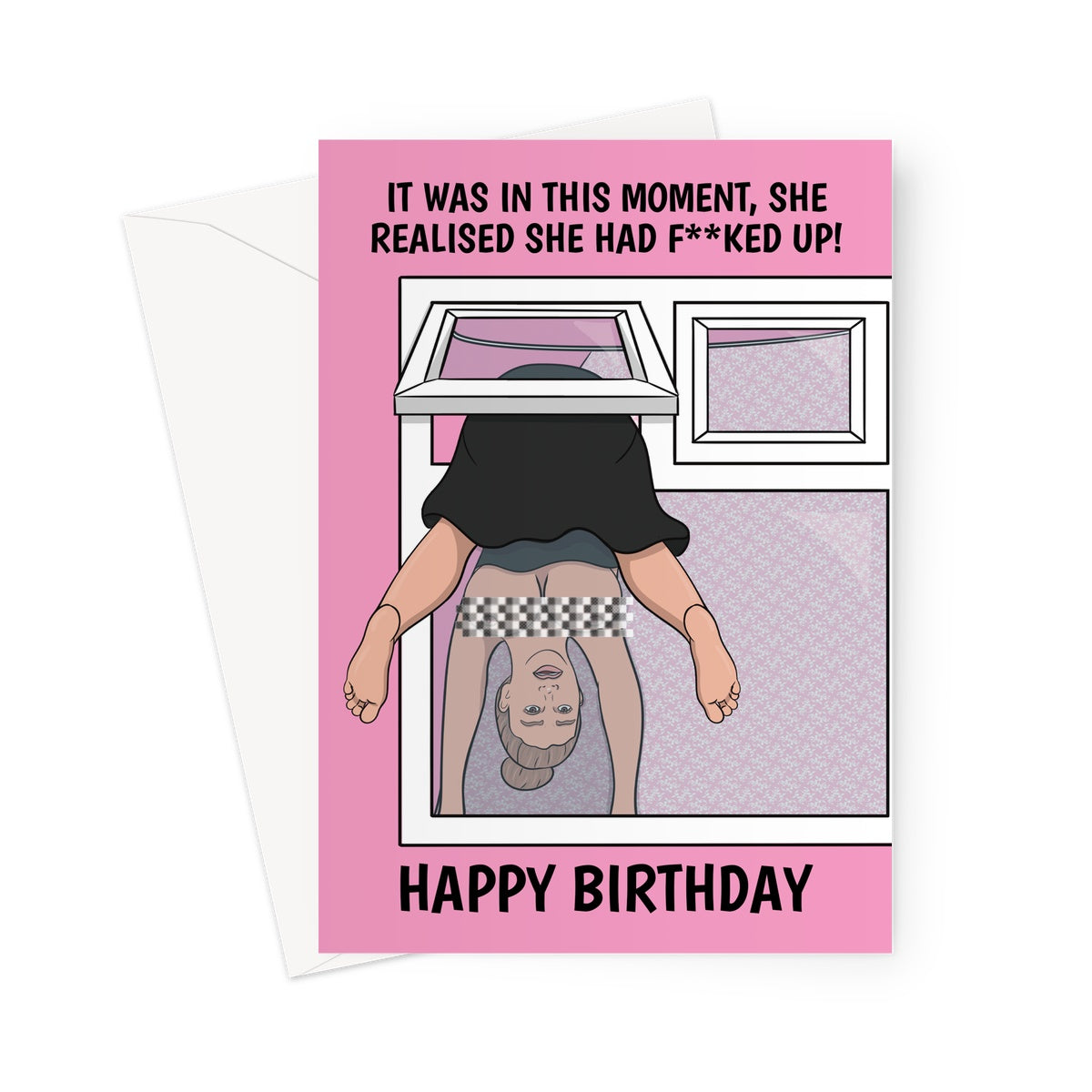 Funny trending birthday card for her