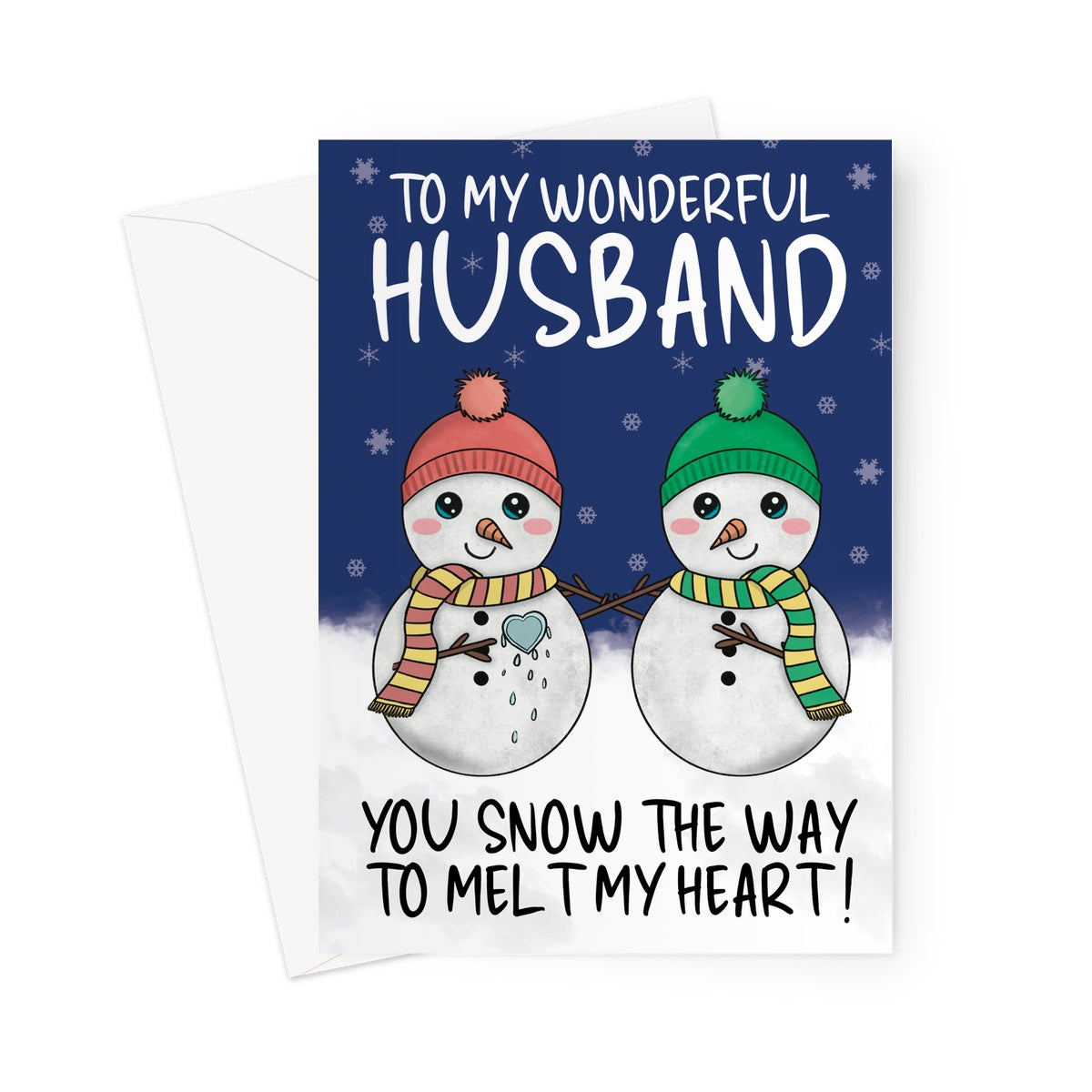 Heartfelt Christmas Card For Husband