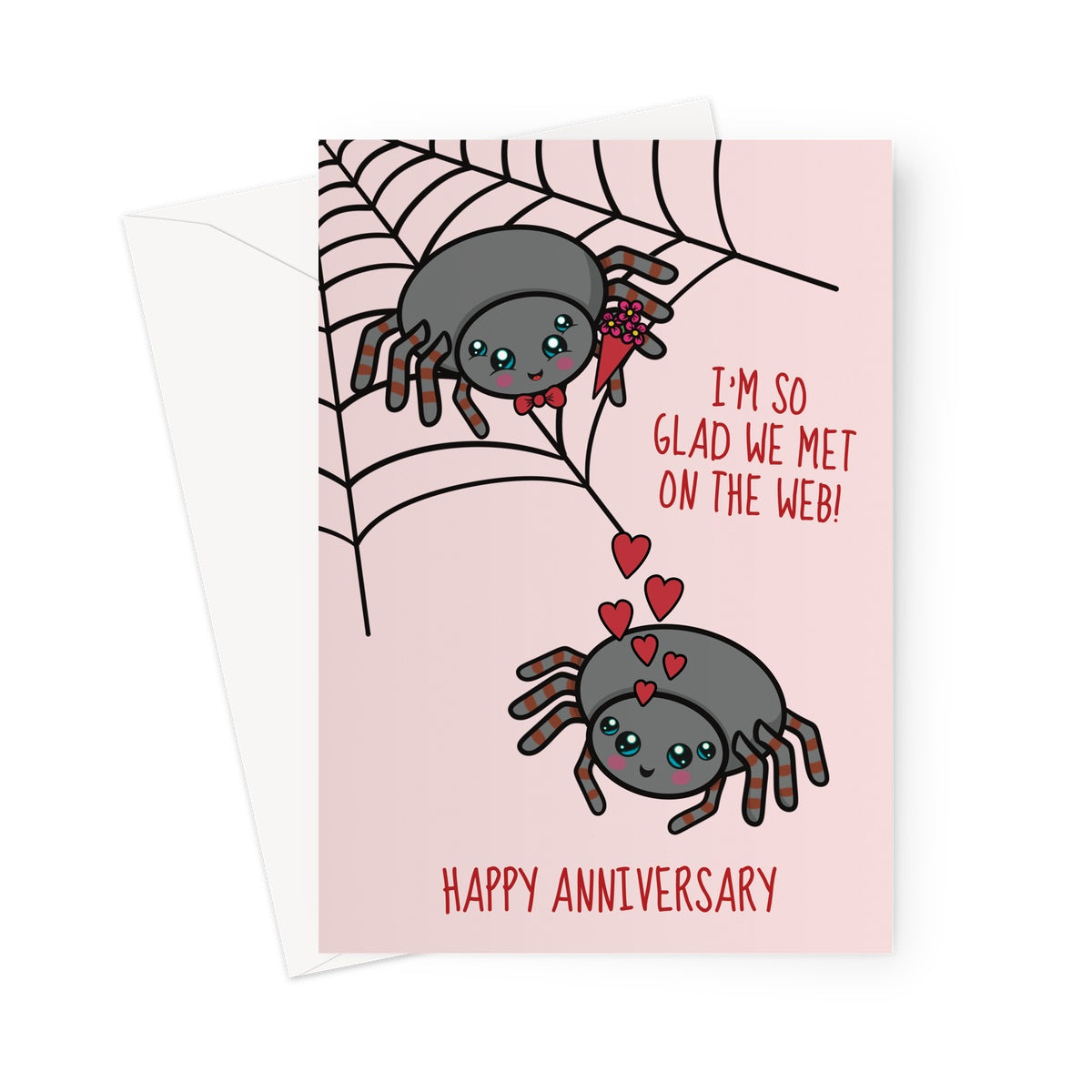 Cute online dating card.