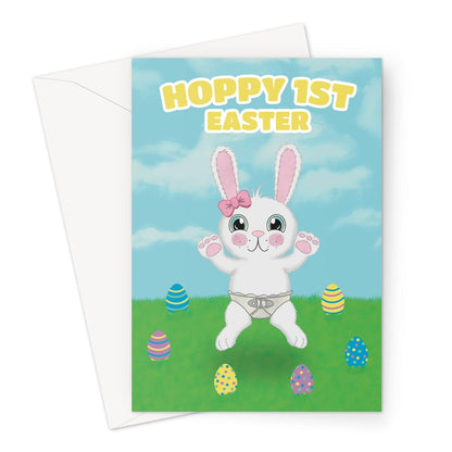 Girls First Easter Card